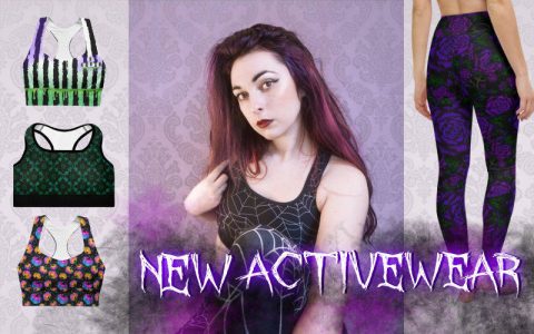 Shop Gothic Activewear UK Clothing